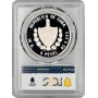 Cuba 5 pesos 1994, PCGS PR70 DCAM, "Prehistoric Animals - Triceratops" Top Pop 1/0
