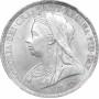 Великобритания 1 крона 1896 г. LX, NGC MS62, "Королева Виктория (1838 - 1901)"