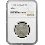 Ungarn 2 Kronen 1913 KB, NGC MS62, "Kaiser Franz Joseph I (1848 - 1916)"