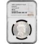 Sachsen 1 Taler 1848 F, NGC MS61, "Friedrich August II (1836 - 1854)" Top Pop