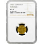 Germany - Third Reich 5 reichspfennig 1936 A, NGC MS64, "Nazi (1933 - 1945)"