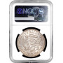 Cyprus 45 piastres 1928, NGC MS62, "50th Anniv. - English Cyprus" silver coin