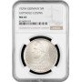 Weimar Republic 5 reichsmark 1929 A, NGC MS63, "200th Anniv. - Gotthold Lessing"