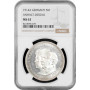 Anhalt-Dessau 5 mark 1914 A, NGC MS62, "Frederick II and Marie von Baden"