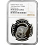 Bosnia & Herzegovina 750 dinara 1993, NGC PF69 UC, "Brontosaurus" silver coin