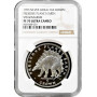 Gibraltar 1 crown 1993, NGC PF70 UC, "Preserve Planet Earth - Stegosaurus" Top Pop