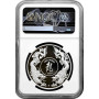 Singapore 1 oz 1985 S, NGC PF69 UC, "Keying Chinese Junk" Top Pop silver coin