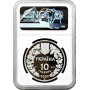 Ukraine 10 hryven 2002, NGC PF70 UC, "Flora and Fauna - Eagle Owl" Top Pop