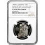 Deutschland – DDR 10-Dollar-Marke 1989, NGC PF69 UC, „40. Jahrestag der DDR“, Top Pop