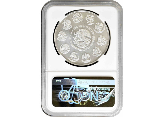 Mexico 1 onza 2006 Mo, NGC MS67, "Silver Bullion Coinage "Libertad"