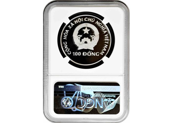 Vietnam 100 dong 1998, NGC PF69 UC, "Sydney Olympics - Equestrian" Top Pop