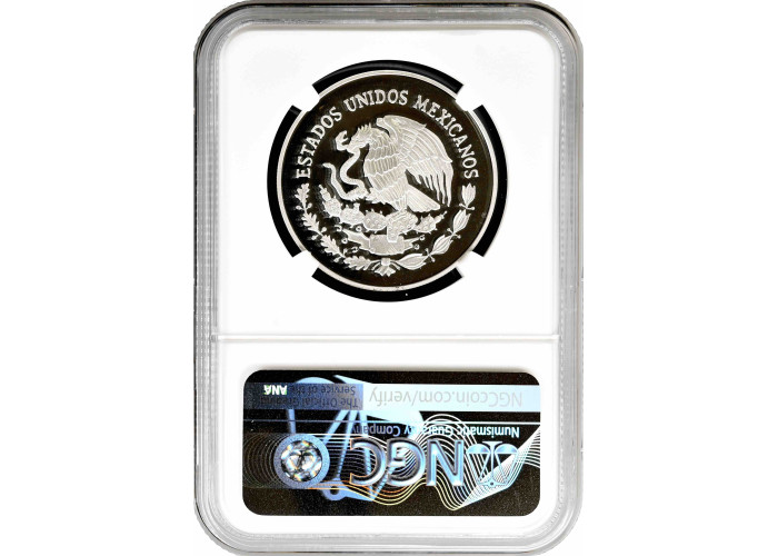 Мексика 5 песо 1999 Mo, NGC PF69 UC, "100-та річниця - Військово-морська школа"