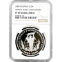 Ukraine 10 hryven 2000, NGC PF69 UC, "World War II Anniversary" silver coin