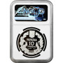 Ukraine 10 hryven 2000, NGC PF68 UC, "World War II Anniversary" silver coin