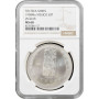 Мексика 5 песо 1998 Mo, NGC MS68, срібна монета "Pre-Columbian Toltec - Jaguar"