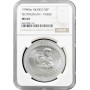 Mexico 5 pesos 1998 Mo, NGC MS69, "Pre-Columbian Teotihuacan - Vasija" Top Pop