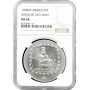 Mexico 5 pesos 1998 Mo, NGC MS68, "Olmec - Senor De Las Limas" silver coin