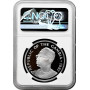 Gambia 20 dalasis 1987, NGC PF70 UC, "World Wildlife Fund - Red Colobus Monkey"
