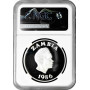 Замбія 10 квача 1986, NGC PF69 UC, "World Wildlife Fund - White-Winged Flufftail"
