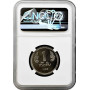 Laos 1 kip 1985, NGC PL67, "10th Anniversary of the PDR"