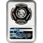 Mexico 5 pesos 1994 Mo, NGC PF69 UC, "Maya - Mascaron Del Dios Chaac"
