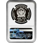 Cambodia 5000 riels 1974, NGC PF67 UC, "Angkor Wath" silver coin