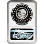 Mexiko 5 Pesos 1998 Mo, NGC PF69 UC, "Tolteken - Serpiente Con Craneo" Silber