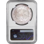 Мексика 1 онза 1998 г. Mo, NGC MS64, "Серебряная инвестиционная монета "Свобода" PATINA