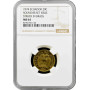 Ecuador 20 Centavos 1974, NGC MS64, „Souvenir-Set-Ausgabe – Geprägt in Messing“