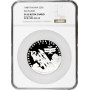 Panama 25 balboas 1988, NGC PF65 UC, "Baron von Richthofen" 5 oz silver coin