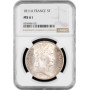 Франция 5 франков 1811 г. A, NGC MS61, "Император Наполеон I (1804 - 1815)"