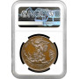 France bronze medal 1820, NGC UNC Det., "Birth of Henri"