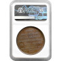 France bronze medal 1816, NGC MS62 BN, "Constitutional Charter of 1814"