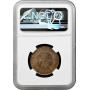 Hong Kong 1 cent 1901 H, NGC MS64 BN, "Queen Victoria (1863 - 1901)"
