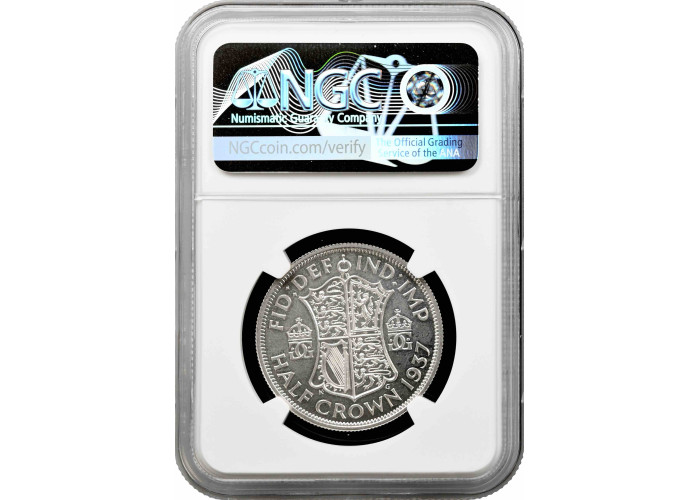 Great Britain 1/2 crown 1937, NGC PF65 CAM, "King George VI (1937 - 1952)"