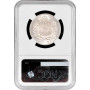 Brazil 1000 reis 1888, NGC MS63, "Emperor Pedro II (1831 - 1889)" silver coin