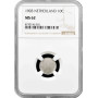 Netherlands 10 cents 1903, NGC MS62, "Queen Wilhelmina (1890 - 1948)"