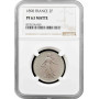 France 2 francs 1898, NGC PF63 MATTE, "Third Republic (1870 - 1941)" Top Pop