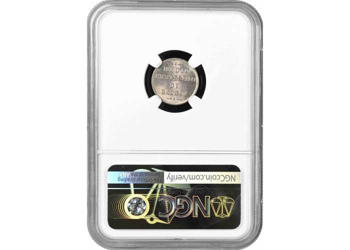 Panama 1/2 Centesimos 1907, NGC MS63 DDR, "Republik Panama (1904 - 1960)"