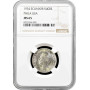 Ecuador 1 Sucre 1934, NGC MS65, "Republik Ecuador (1919 - 1987)" Silbermünze