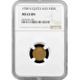 Iceland 1 eyrir 1938 N GJ, NGC MS63 BN, "King Christian X (1922 - 1943)"
