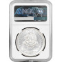 Mexico 5 pesos 1950 Mo, NGC MS62, "Opening of the Southern Railway" silver coin