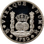 Mexico 5 onza 1987 Mo, PROOF, "14th Numismatic Convention - Pillar Dollar"