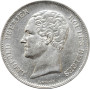 Belgium 2.5 francs 1849, UNC, "King Leopold I (1832 - 1865)" SMALL HEAD