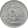Mexico 1 peso 1908 Mo AM, UNC, "United Mexican States (1905 - 1969)" silver coin