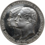 Saxe-Weimar-Eisenach 5 mark 1903, PROOF, "Wedding of William & Caroline"
