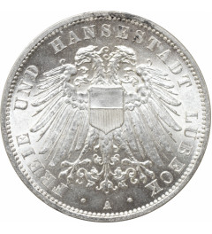 Lübeck 3 Mark 1913, BU, "Freie Stadt Lübeck (1871 - 1918)"