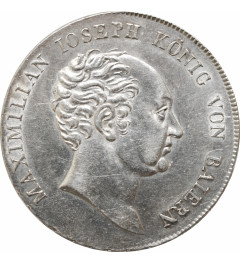 Bayern 1/2 Taler ND (1808 - 1837), UNC, "König Maximilian I (1806 - 1825)"