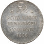 Hamburg 32 Schilling 1808 HSK, UNC, "Freiestadt Hamburg (1773 - 1872)"