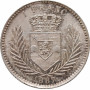 Congo Free State 1 franc 1887, UNC, "King Leopold II (1865 - 1908)" silver coin
